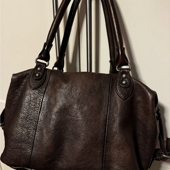 FREE PEOPLE BABY EMERSON TOTE BITTER BARK WE THE FREE Bag Brown - Picture 4 of 8